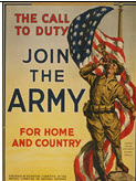 US WWI recruitment poster: The Call to Duty