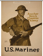 US WWI recruitment poster: Another Notch Chateau Thierry 