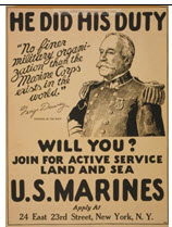 US WWI recruitment poster: He Did His Duty/Will You?