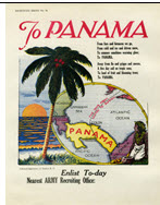 US WWI recruitment poster: To Panama