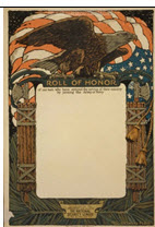 US WWI recruitment poster: Roll of Honor