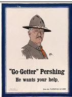 US WWI recruitment poster: Go-Getter Pershing