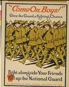 US WWI recruitment poster: Come On, Boys!
