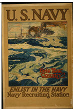 US WWI recruitment poster: U.S. Navy/Help Your Country