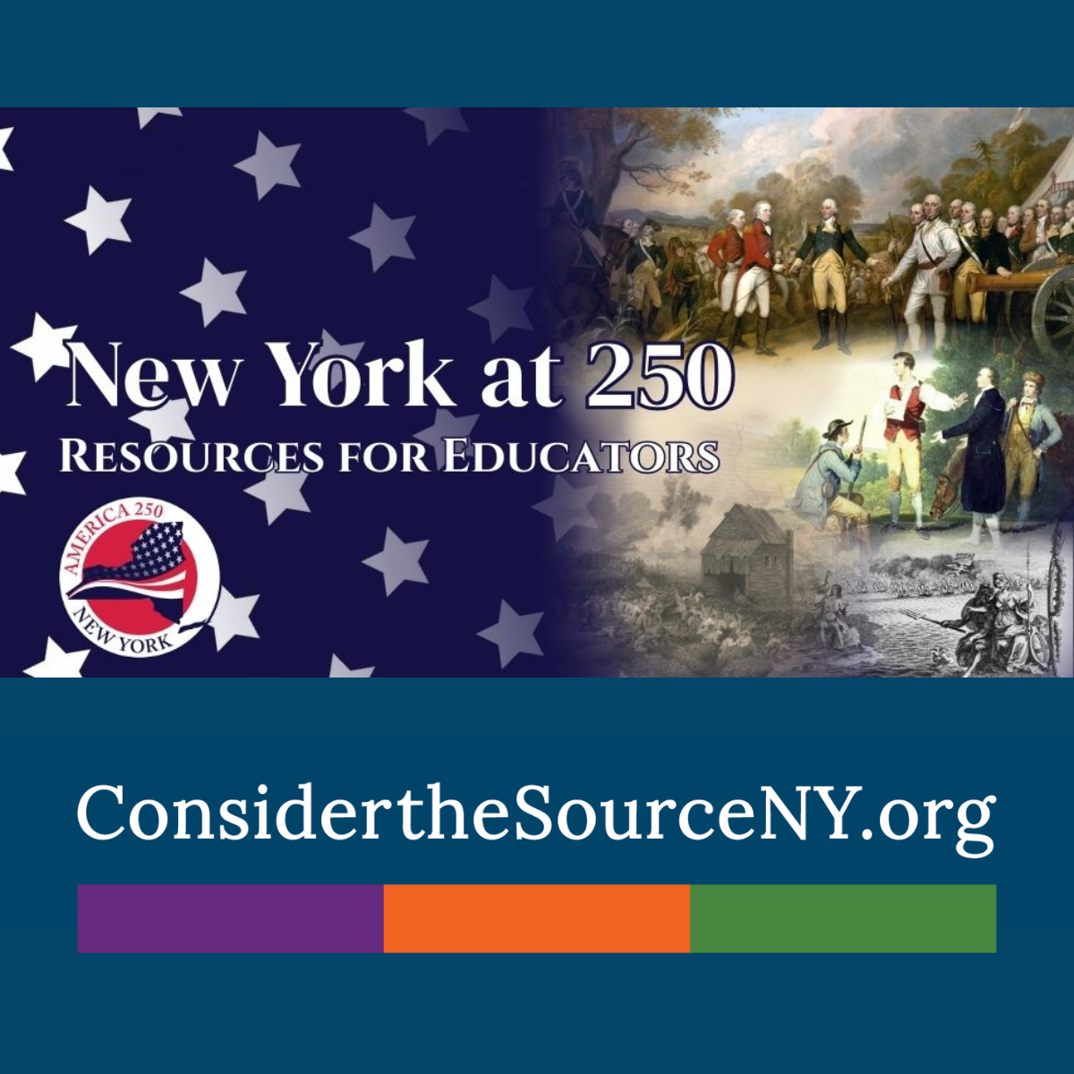 Logo that includes the URL ConsidertheSourceNY.org